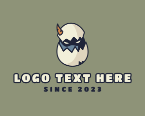 Gaming Cafe - Monster Egg Beast logo design