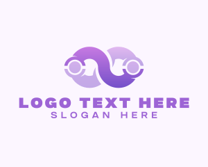 Loop - Gradient Infinity Loop logo design