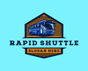 Shuttle - Shuttle Bus Transportation logo design