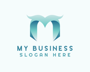 Business Startup Letter M  logo design