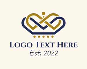 Hospitality - Luxury Crown Company logo design