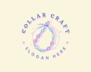 Bead Bracelet Jewelry logo design