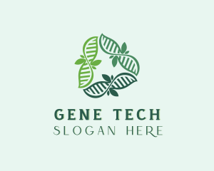 Dna - Biotech Leaf  DNA logo design
