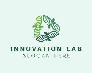 Biotech Leaf  DNA logo design