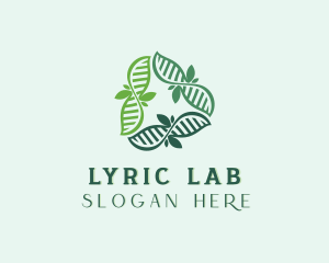 Biotech Leaf  DNA logo design