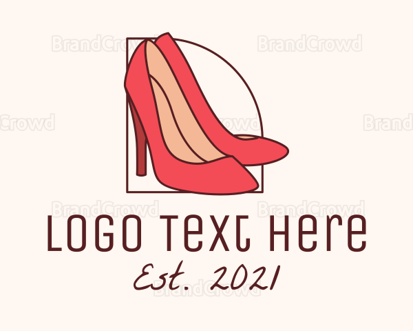 Woman High Heels Logo