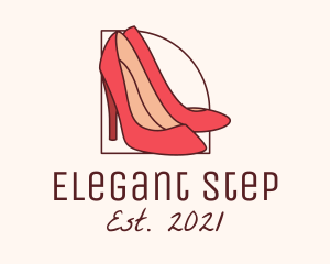 Heel - Woman High Heels logo design