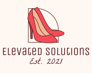 Woman High Heels logo design