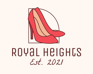 Woman High Heels logo design