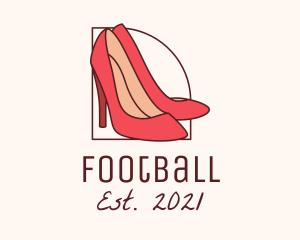 Footwear - Woman High Heels logo design