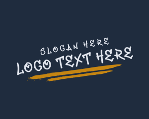 Shirts - Urban Graffiti Brush logo design