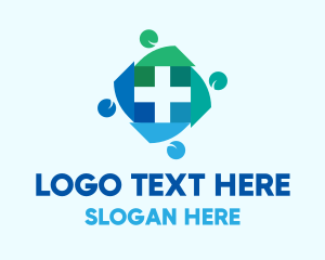 Treatment - Medical Clinic Cross logo design