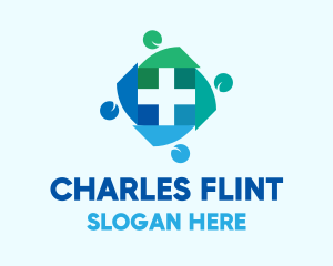 Treatment - Medical Clinic Cross logo design