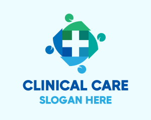 Medical Clinic Cross logo design