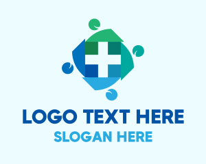 First Aid - Medical Clinic Cross logo design