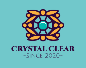 Crystal - Ornamental Crystal Decoration logo design