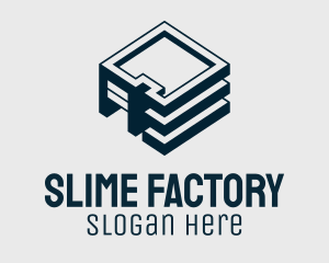 Factory Storage Building logo design