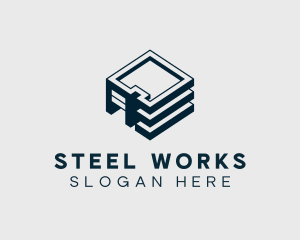 Factory Storage Building logo design