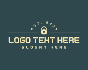 Personal Trainer - Kettlebell Gym Equipment logo design