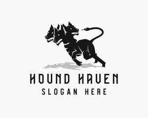  Cerberus Hound Hades logo design