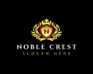 Luxury Crown Crest logo design