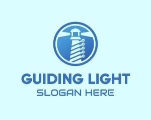 Lighthouse - Digital Security Lighthouse logo design