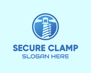 Digital Security Lighthouse logo design