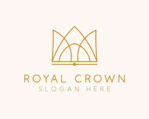 Royal Golden Crown logo design