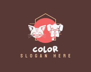 Pet Shop - Cat Dog Shelter logo design