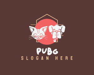 Veterinary - Cat Dog Shelter logo design