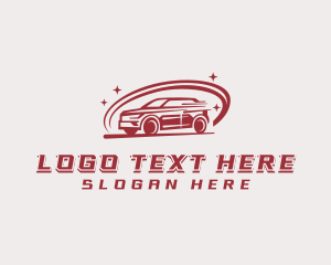 Driving - Vehicle SUV Detailing logo design