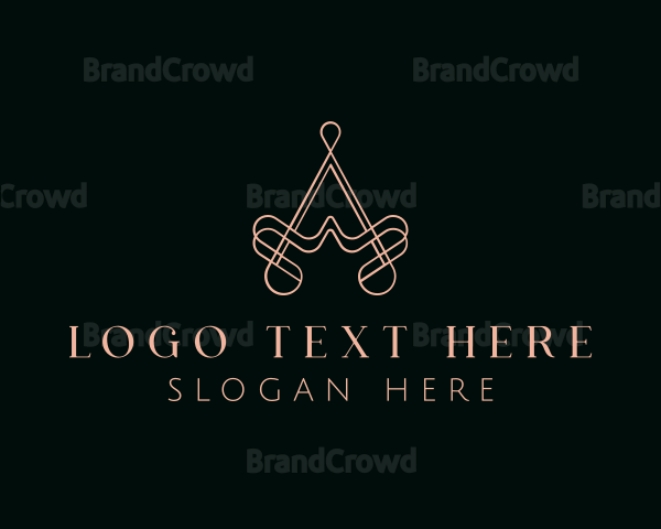 Elegant Boutique Letter A Logo