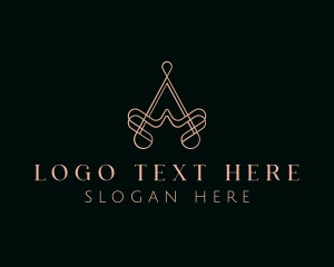 Elegant Boutique Letter A Logo