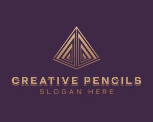 Generic Pyramid Agency logo design