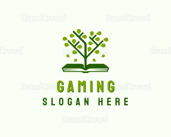 Tree Garden Book Logo