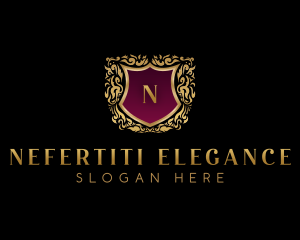 Elegant Crest Shield logo design