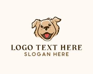 Training - Dog Puppy Veterinarian logo design