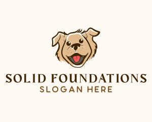 Dog Puppy Veterinarian Logo