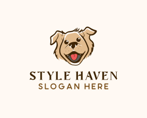 Shelter - Dog Puppy Veterinarian logo design