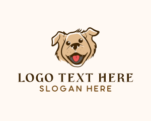 Dog Puppy Veterinarian Logo