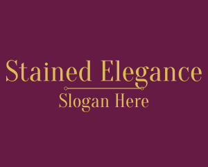 Elegant Jewelry Brand logo design