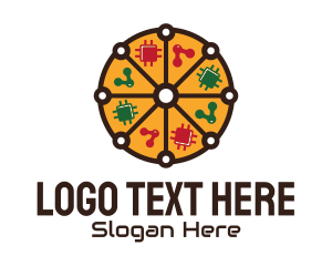 Information - Tech Pizza Pie logo design