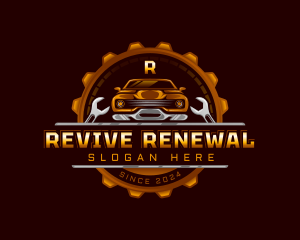 Restoration - Car Restoration Automotive logo design