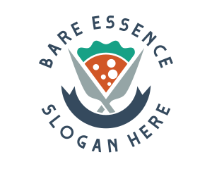 Knife Pizza Pizzeria logo design