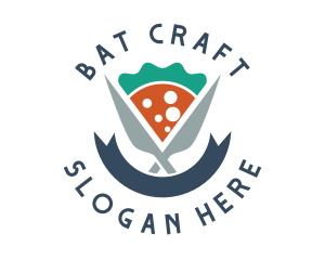 Knife Pizza Pizzeria logo design