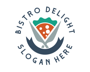 Knife Pizza Pizzeria logo design