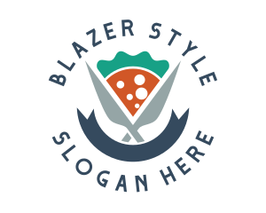 Knife Pizza Pizzeria logo design