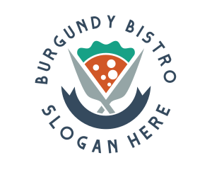 Knife Pizza Pizzeria logo design