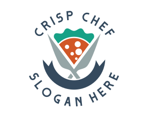 Knife Pizza Pizzeria logo design