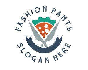 Knife Pizza Pizzeria logo design